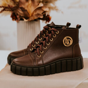 Lux by Desi 950 csokibarna bokacsizma