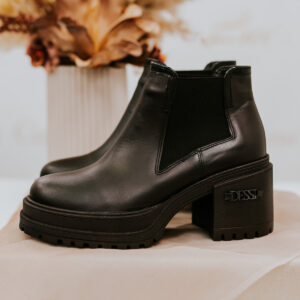 Lux by Dessi Megan-14 fekete bokacsizma