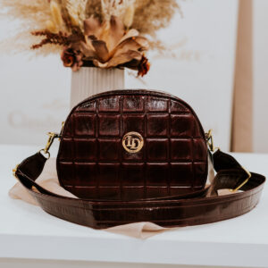 Lux by Dessi 927 bordó lakk oldaltáska