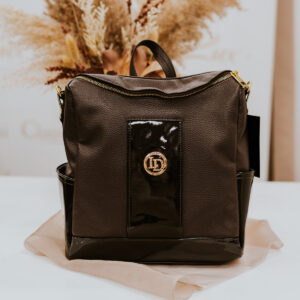 Lux by Dessi 586/L csokibarna hátitáska